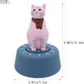 Miniatyrbillede 2 af 4: Mekanisk køkkentimer i form af en kat (Pink)