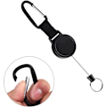 Miniatyrbillede 3 af 5: Tilbagekaldelig Heavy Duty Tilbagekaldelig Tilbagekaldelig Badge Reel Keychai