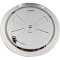 Miniatyrbillede 1 af 4: 1 stk 5 tommer rund luftventilgitter, justerbare ventilationsåbninger, rustfrit stål