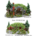 Miniatyrbilde 3 av 5: Akvarium Ornament Resin Hule Akvarium Dekorasjon Fisk Gjemmested Rep