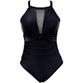 Pikkukuva 1 / 5: XL One Piece Swimsuit Naisten mesh V-kaula yksiosainen uimapuku, Bel