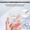 Miniatyrbillede 3 af 5: Airpods 2/1 Etui, Søde Store Ører Blå Prik med Sjovt Kawaii Keychai