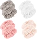 4 par håndledsspa-vaskbånd i mikrofiber
