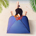 Miniatyrbild 3 av 5: Pop Up Strandskydd Bärbar strandtält Solskydd