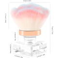 Miniatyrbillede 3 af 5: 1 stk. (Pink3) Neglebørste til støv, Neglebørste til støv, Manicure Makeup Børste