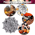 Miniatyrbild 4 av 5: Halloween Spetsdukar, Spindelnät Bordsdukar 100% Polyester