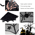 Miniatyrbild 2 av 5: Halloween Spetsdukar, Spindelnät Bordsdukar 100% Polyester