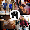 Miniatyrbillede 5 af 5: Opvarmede foringshandsker, underhandsker touch screen cykelhandsker Ru