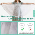 Miniatyrbilde 2 av 4: Myggnetting Vogn Universal Svart
