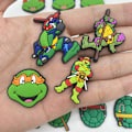 Pikkukuva 3 / 5: 20 söpöä sarjakuva Teenage Mutant Ninja Turtles -sarjan Crocs-kengän virtausta