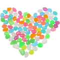 Miniatyrbillede 1 af 5: Glow in The Dark Rocks 100PCS, Glowing Fish Tank Pebbles - Indendørs
