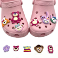 Pikkukuva 2 / 5: 11 sarjakuva Crocs-kengät Kukkakenkäsolki PVC-pehmeät kumikengät J