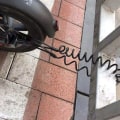 Pikkukuva 5 / 5: Jarrulevyn lukko polkupyörille ja moottoripyörille - Punainen Punainen