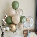 Pikkukuva 3 / 5: 4 String Under the Sea White Bubble Garlands for Little Mermaid P