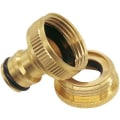 Miniatyrbilde 5 av 5: Universal baderomskran til hageslange adapter, 1/2 tommer og 3/4 tommer
