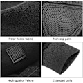 Miniatyrbillede 4 af 5: Størrelse M, Vinter Fleece Fingerless Handsker, Vindtætte Varme Handsker