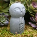 Miniatyrbillede 2 af 5: 5*5*10 cm Jizo-statue Den perfekte lille Jizo-buddha til hjemmet