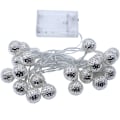 Miniatyrbillede 2 af 5: Marokkanske LED-lyskæder - 3M total længde 20 varmt hvide LED'er |