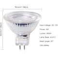 Pikkukuva 4 / 5: MR16 LED-lamppu GU5.3 12V, 3W LED-spottilamppu, GU5.3 Doub