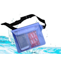 Miniatyrbild 3 av 5: 2 st transparenta dragsnöreväskor, vattentät liten transparent väska för St