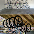 Miniatyrbillede 5 af 5: 8-pak cykelkroge Heavy Duty cykelopbevaringskrog monteringssæt
