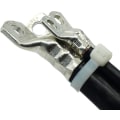 Miniatyrbillede 4 af 5: 100 stk. professionelle kabelbindere 300 x 4,8 mm Hvid farve ca