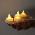 Miniatyrbillede 2 af 5: 12-delt induktionsflydende stearinlys, når det er i vand
