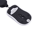 Miniatyrbillede 4 af 5: Mini Retractable Cable USB Wired Mouse Travel Optical Computer Mo