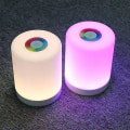 Miniatyrbillede 3 af 5: Natlys LED touch-styring belysning opladelig smart bord RGB