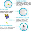 Miniatyrbilde 3 av 4: Interaktiv Flutter Bug Cat Butterfly Toy med to utskiftninger A