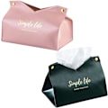 Miniatyrbillede 2 af 5: 2 stk. Tissue Holder, Tissue Box, Læder Tissue Box, V Port De