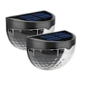 Miniatyrbillede 1 af 5: Solcelled LED hegnhavebelysning  Solcelledrevet udendørs trådløs LED