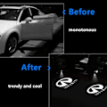 Miniatyrbilde 3 av 5: Velkomstlys for Infiniti Q50L Q70L QX60 QX50 G25 FX35 dørproj