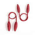 Miniatyrbillede 1 af 5: 2-pak DIY gardin slips klemme krystal dekor kreativt twist slips tilbage
