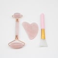 Pikkukuva 1 / 5: Jade Roller & Gua Sha -naamioharjasarja, 3 kpl, kasvorulla, rulla iho