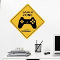 Miniatyrbillede 2 af 5: Gamer Zone Loading på arbejde Forstyr ikke Gamer på arbejde Dørstik