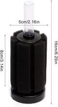 Miniatyrbillede 2 af 5: Filter Mesh Beskyttelse, 1 stk Akvarium Luftfilter, Akvarium Bio