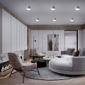Miniatyrbilde 4 av 5: Overflate montert takspotlight Rund LED Scrub Grå Kald Hvit