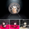 Pikkukuva 5 / 5: Hamsterin juoksupyörä, 13 cm superhiljainen akryylimuovi pienille