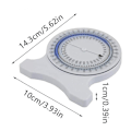 Miniatyrbillede 4 af 4: Boble Inclinometer Digital Flex Finger Fysioterapi Måler Thera