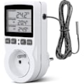 Miniatyrbillede 2 af 5: Digital / Opvarmning Køling Termostatudtag LCD temperaturregulering