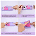 Miniatyrbillede 3 af 5: Neglekunst mønsterprinter DIY stempler manicure trykmaskine Pr