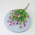 Miniatyrbillede 5 af 5: 4-pak kunstige blomster falske udendørs UV-resistente buksbomplante