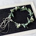 Miniatyrbillede 3 af 4: Grøn Blomsterkrans, Eucalyptus Krans, Blad Blomsterkrans, Boho