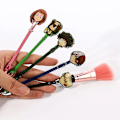 Miniatyrbild 4 av 5: My Hero Academia Makeup-borstar Set, Rosa Syntetisk Mjuk Fiber Br