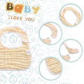 Miniatyrbillede 3 af 5: Bibs unisex-Baby Drool Bibs Lap-shoulder Drool Cloths Justerbar
