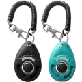 Miniatyrbilde 1 av 5: Pet Training Clicker, 2 Pack, med håndleddsrem, Dog Training Clic