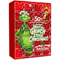 Miniatyrbillede 1 af 5: 1 stk. adventskalender 2023 Grinch-design blindboks sjov julekalender