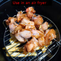 Miniatyrbillede 4 af 5: Airfryer-stativ i stål, dobbeltlags grill