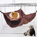 Miniatyrbilde 4 av 5: Hengekøye for små dyr, seng for ildere, hengekøye og tunnel for rotter, hamster,